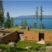 stone creek camp, andersson wise architects, montana, green roof, stacked cordwood wall, green building, sustainable architecture
