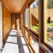 stone creek camp, andersson wise architects, montana, green roof, stacked cordwood wall, green building, sustainable architecture