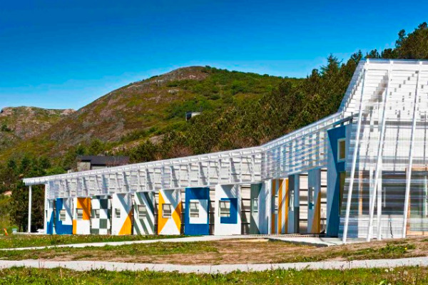 subhus, underground hotel, subterranean hotel, Stokkøya sea center, norway, Pir II Arkitektkontor, green design