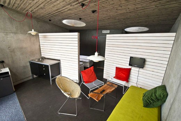 subhus, underground hotel, subterranean hotel, Stokkøya sea center, norway, Pir II Arkitektkontor, green design