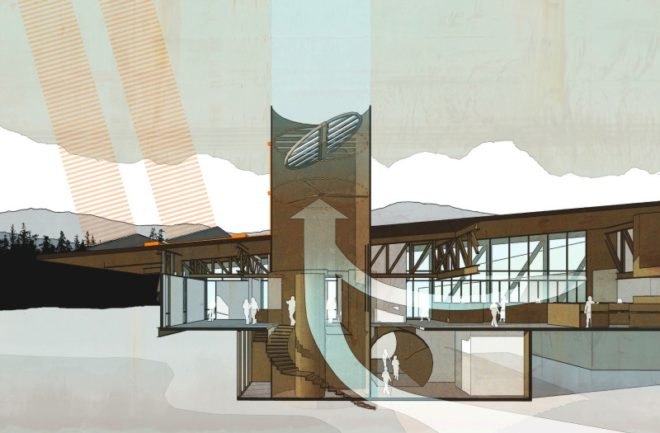 t bailey, wind turbines, olson kundig architects, eco office, green design, sustainable architecture