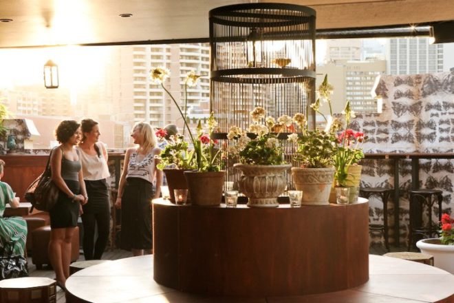 the doghouse, pop up bar, sydney, green interiors, sustainable materials, green design, eco design