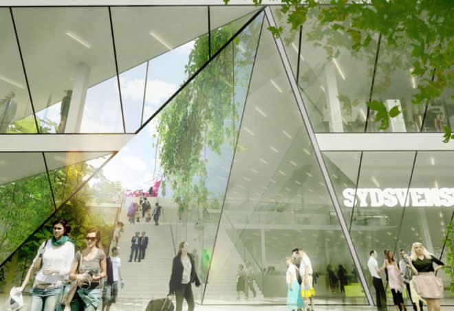 big architects, big, sweden, malmo, the world village of women's sports, green roofs, eco architecture, green architecture, sustainable architecture, green design
