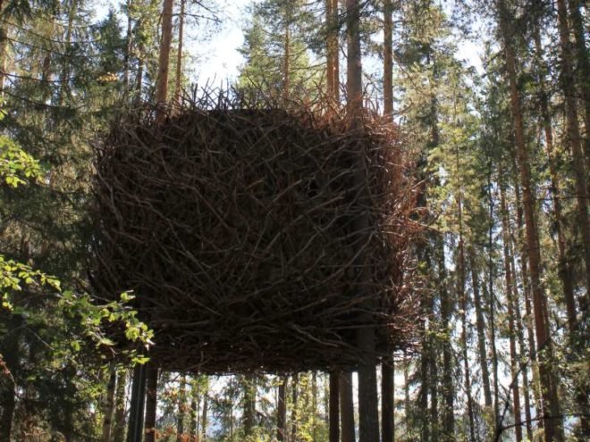 treehotel, sweden, prefab hotel, green building, sustainable architecture, eco hotel