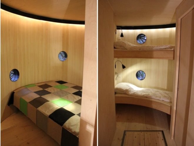 treehotel, sweden, prefab hotel, green building, sustainable architecture, eco hotel