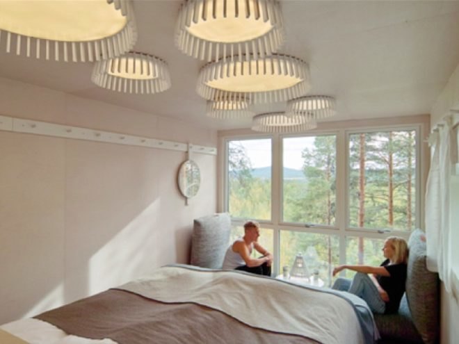 treehotel, sweden, prefab hotel, green building, sustainable architecture, eco hotel