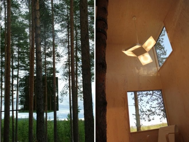 treehotel, sweden, prefab hotel, green building, sustainable architecture, eco hotel