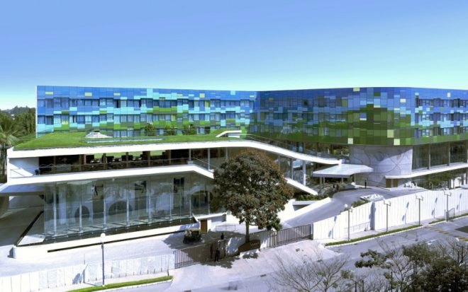 vivanta hotel, wow architects, warner wong design, luxury hotel, green roof, green building, sustainable architecture