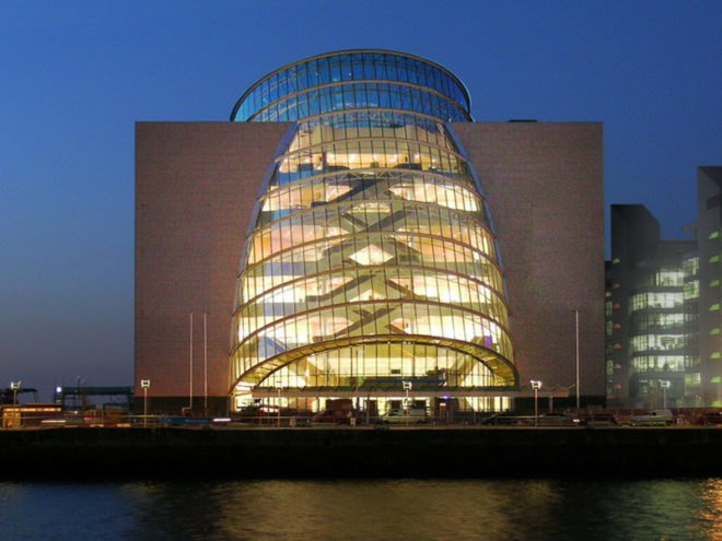 Integrated Building Automated System, ibas, Kevin Roche ERV, HRV, ice coolong, REC, carbon credits, Irish green building, first zero carbon center, John Dinkeloo & Associates, iso 14001, sustainable design,