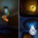 globe chandelier, recycled materials, Benoît Vieubled, green design, sustainable design, green lighting, world lamp, recycled globe chandelier, eco art