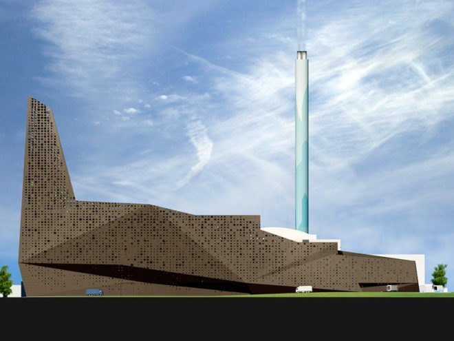 Roskilde Incineration Line 6, erick van egeraat, van egeraat incinerator, sustainable design, green design, waste reduction, renewable energy