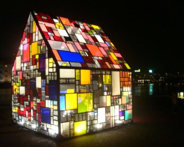 Candy Colored Copenhagen Pavilion Made of Reclaimed Plexiglass