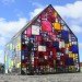 kolonihavehus, tom fruin, copenhagen, outdoor sculpture, reclaimed plexiglass, recycled materials, green design, eco design