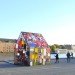 kolonihavehus, tom fruin, copenhagen, outdoor sculpture, reclaimed plexiglass, recycled materials, green design, eco design