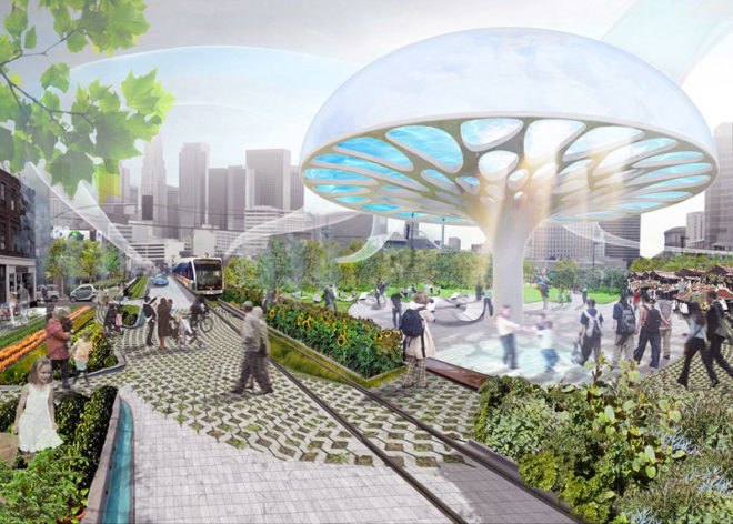 sustainable design, green design, green building, sustainable architecture, los angeles, umbrella, sci-arc, architect's newspaper, cleantech corridor