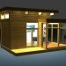 modern studio, lindal, lindal cedar homes, kit homes, tiny homes, green design, sustainable design