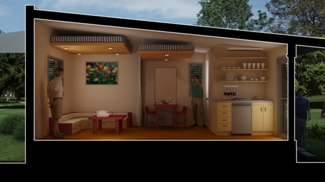 mergency housing, prefab housing, micro house, temporary housing, green temporary housing, Nano house system, rain catchment