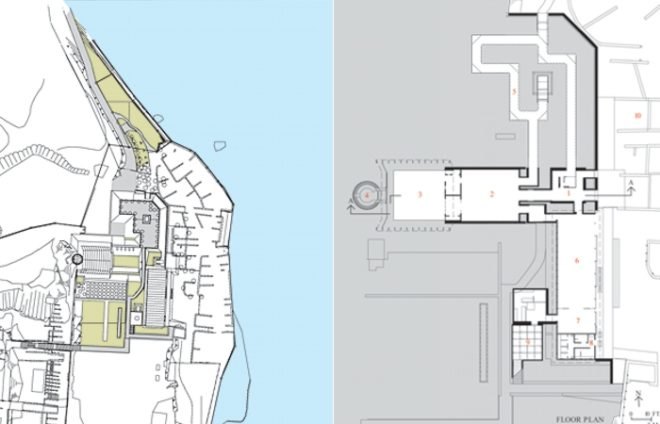 ambuichi Architects, Yukinori Yanagi, Naoshima Fukutake Art Museum Foundation, Tadao Ando, Seirensho, green art installation, green retrofit, passive cooling and heating, water reuse, green building Japan,
