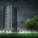 green building Austria, energy positive tower, greenbuilding, no carbon building, passivhaus tower, solar facade, sustainable tower, wood skyscraper, CREE