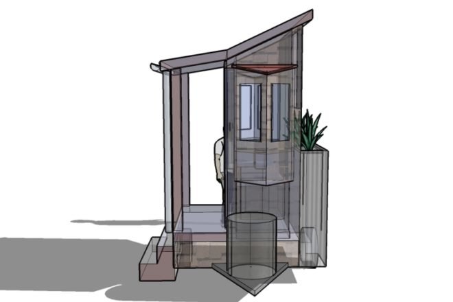 mirco house, mini house, mini cabin, micro cabin, tiny house, prefab housing, mini housing, portable housing, grey water,