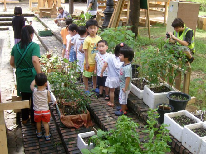 raumlaborkorea, anyang, korea, treehouse, green space, public garden, green architecture, eco architecture, sustainable architecture, vertical village, openhouse, vertical farm, tree house
