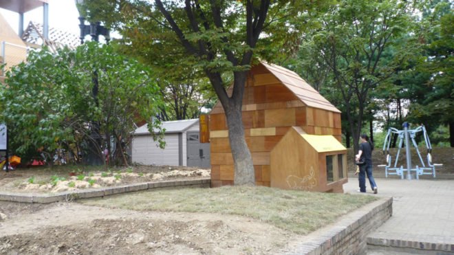 raumlaborkorea, anyang, korea, treehouse, green space, public garden, green architecture, eco architecture, sustainable architecture, vertical village, openhouse, vertical farm, tree house