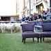 Starbucks, WoJo, recycled coffee sacks, wool, Wool Week, Campaign for Wool, eco-friendly chairs, eco-friendly upholstery, sustainable chairs, sustainable upholstery