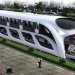 straddling bus, shenzhen, china, bus, transportation, green design, green transportation, sustainable design