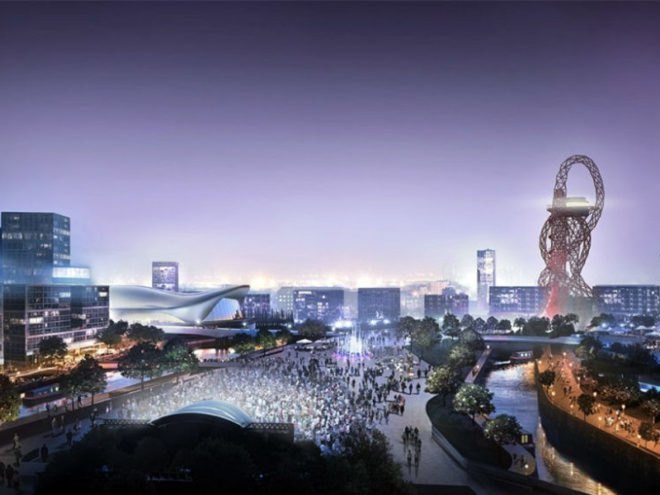 2012 olympic park, queen elizabeth olympic park, 2012 london, olympic park, london olympics