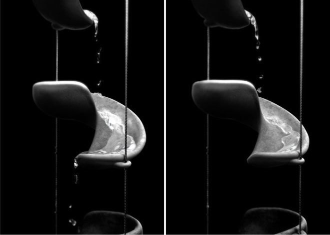 acqua viva, araceli de la parra, rainwater, rainwater collection, flowform, green design, eco design