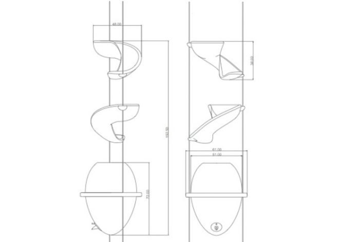 acqua viva, araceli de la parra, rainwater, rainwater collection, flowform, green design, eco design