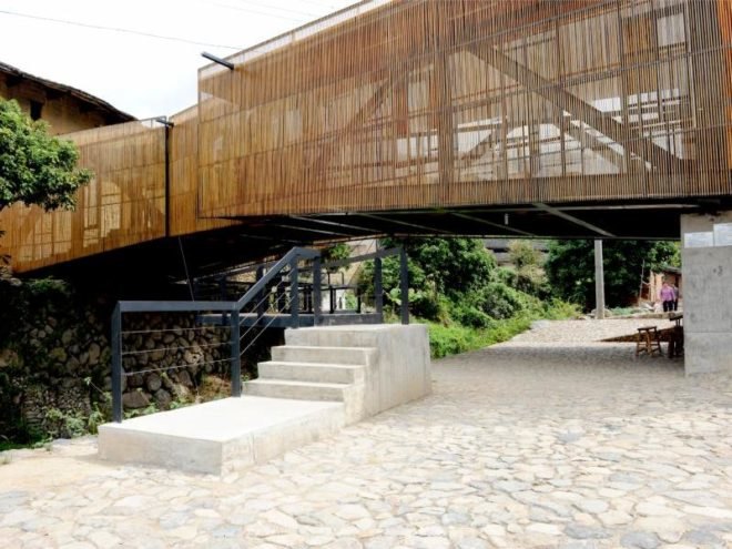 aga khan award for architecture, bridge school, china, li xiaodong, green design, sustainable architecture