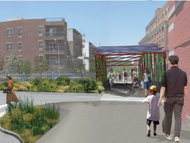 BQE, brooklyn-queens expressway, starr whitehouse, pedestrian friendly, urban design, green design