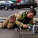 Art, Ben Wilson, Chewing Gum Man, intervention, small paintings, Street art, urban art