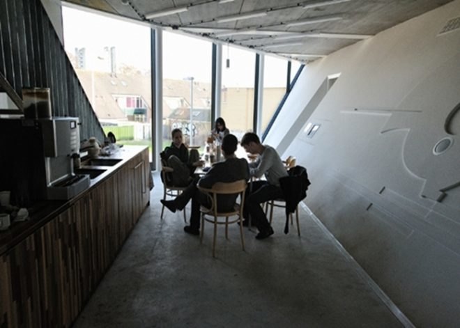 centrum muziek, utrecht, architecten van mourik, recycled materials, music center, green design, sustainable architecture