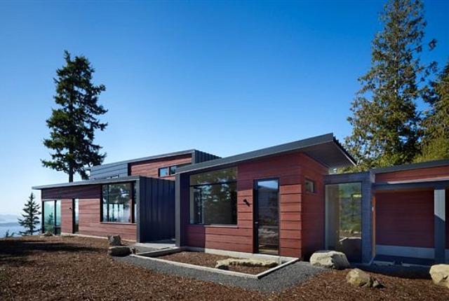 Chuckanut Ridge, prentiss architects, green home, off grid, rainwater collection, eco home