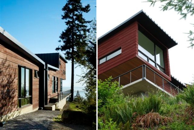 Chuckanut Ridge, prentiss architects, green home, off grid, rainwater collection, eco home