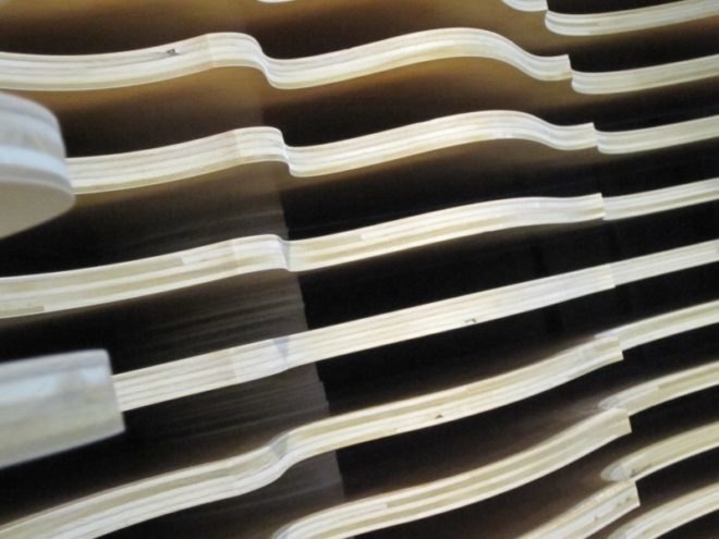 Purebond, Columbia foerstry products, best greenbuild booth,,biomimicry, biomimicry glue, green material, fsc plywood, Greenbuild 2010,