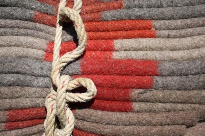 green interior design, green furniture, green home decor, recycled furniture design, recycled textiles, army blankets