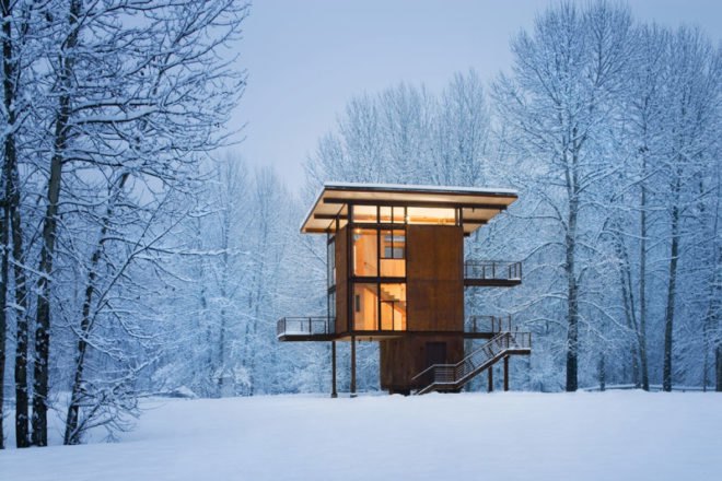 Olson kundig architects, Tom Kundig Architects, North American architect, Toto Gallery MA's Global Ends – Towards the Beginning, architecture, architecture exhibit, sustainable architecture, sustainable design, green architecture, green design