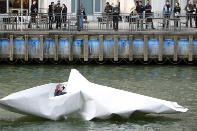 drift10, london art, art in london, london museum, paper boat, how to make a paper boat, ILLUMINATE PRODUCTIONS, Frank Bölter, To The World’s End