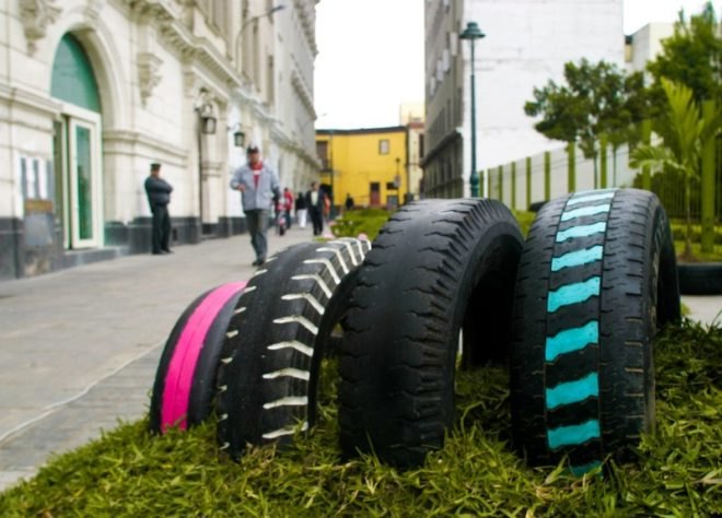green invasion, invasion verde, lima, peru, pop up park, urban park, green design