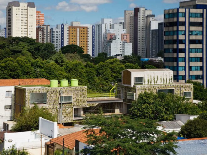 harmonia 57, triptyque, sao paulo, living wall, green roof, eco office, green design, sustainable architecture