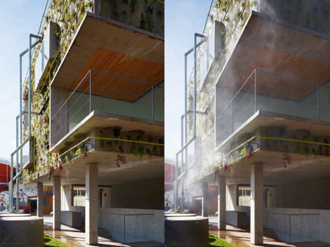 harmonia 57, triptyque, sao paulo, living wall, green roof, eco office, green design, sustainable architecture