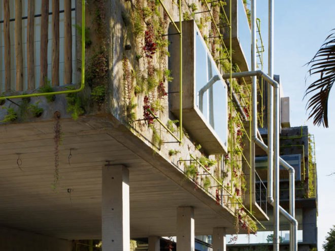 harmonia 57, triptyque, sao paulo, living wall, green roof, eco office, green design, sustainable architecture
