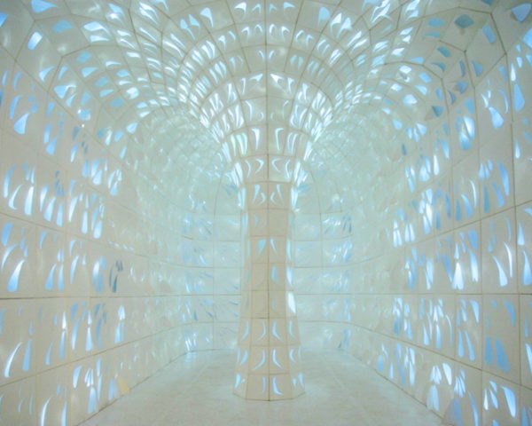 Mesmerizing Paper LED Exhibit Illuminates Tokyo Designers Week