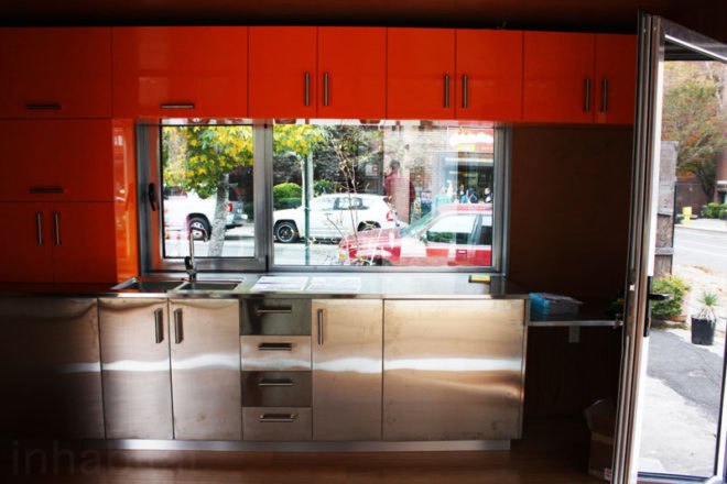 Meka, shipping containers, prefab, prefab architecture, green architecture, prefabirctaed homes, modular homes, modular architecture, Michael de Jong, Jason Halter, Christos Marcopoulous, West Village, NYC, New York City,