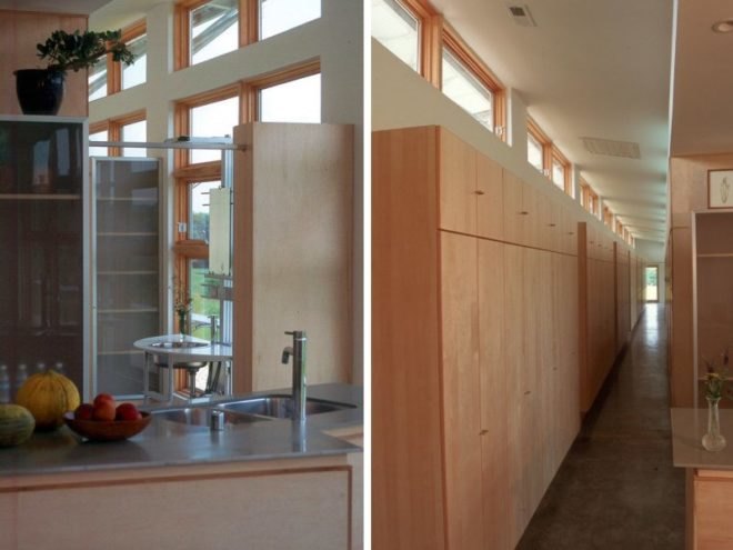 Kansas, Longhouse, green roof, rockhill and associates, green home, eco home