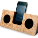 koostik, zero energy speakers, wooden speakers, iphone, green design, zero energy, eco design