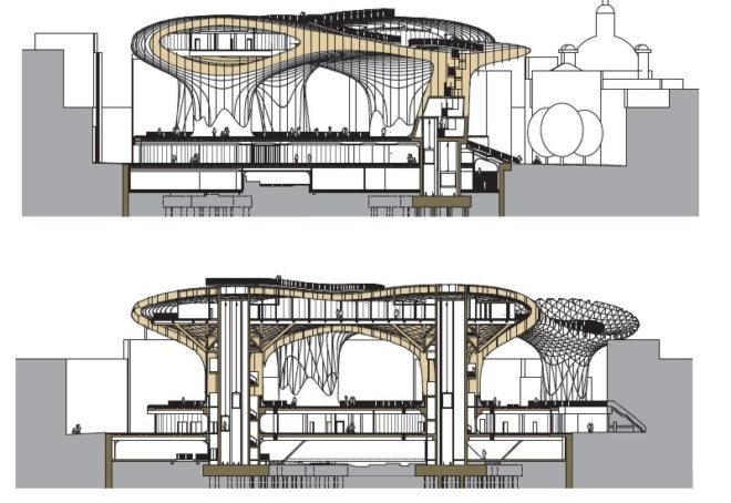 Metropol Parasol, J. Mayer H., Seville, spain, urban design, green design, sustainable architecture